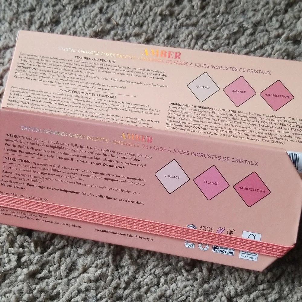 ĀTHR BEAUTY Crystal Charged Cheek Palette